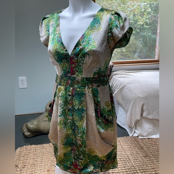 Nanette Lepore Silk Dress With Pockets size 4 - Picture 7 of 9